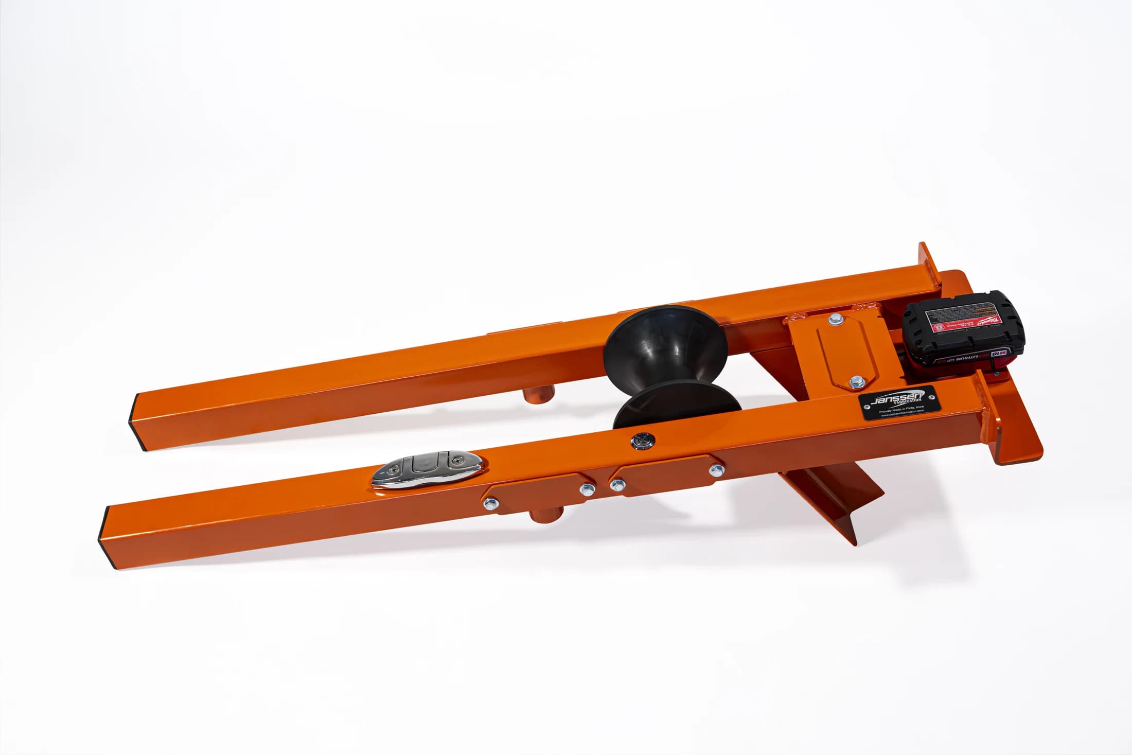 TorchRail with roller, rails and battery interface.