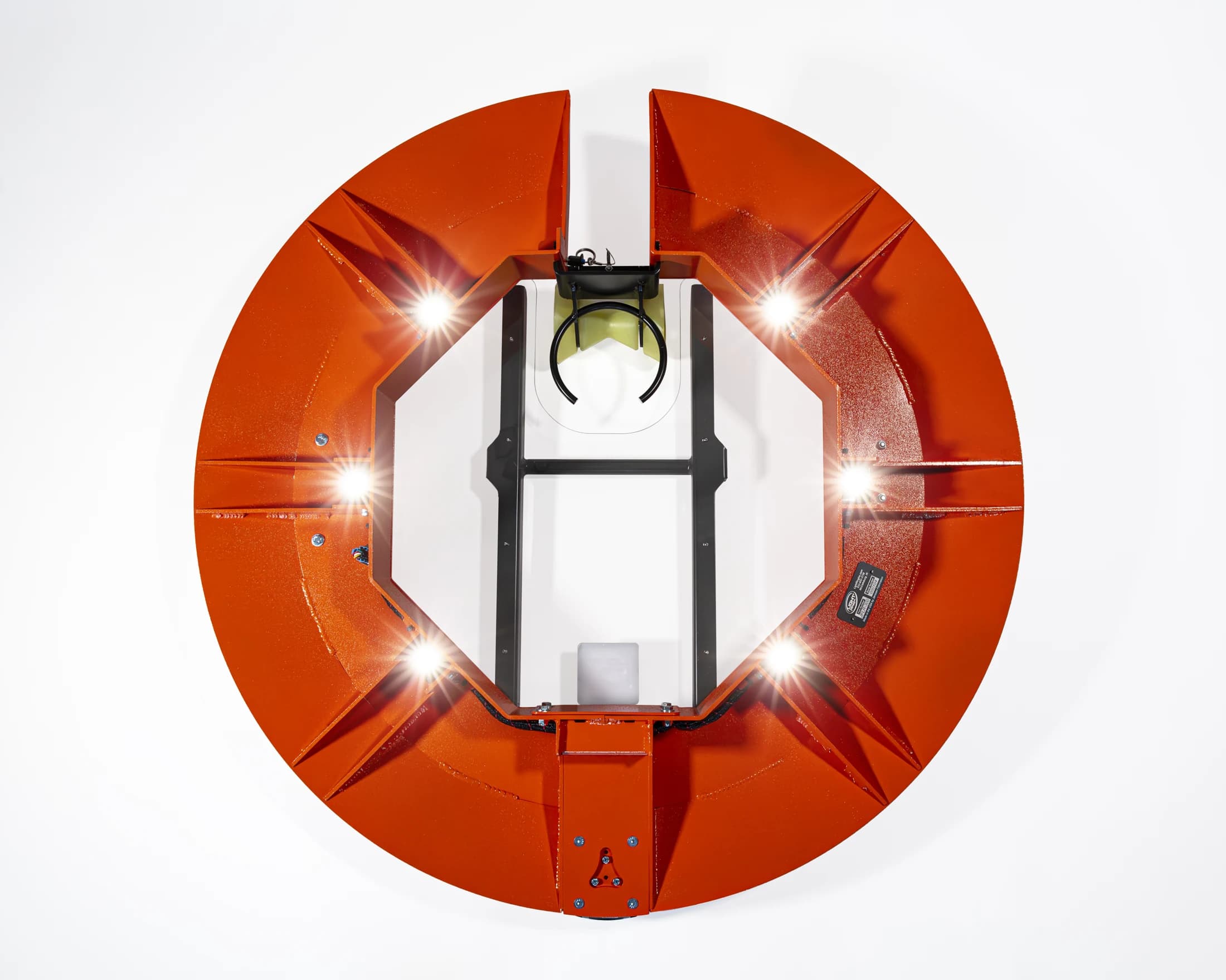 Six LED modules under Light Ring XL.